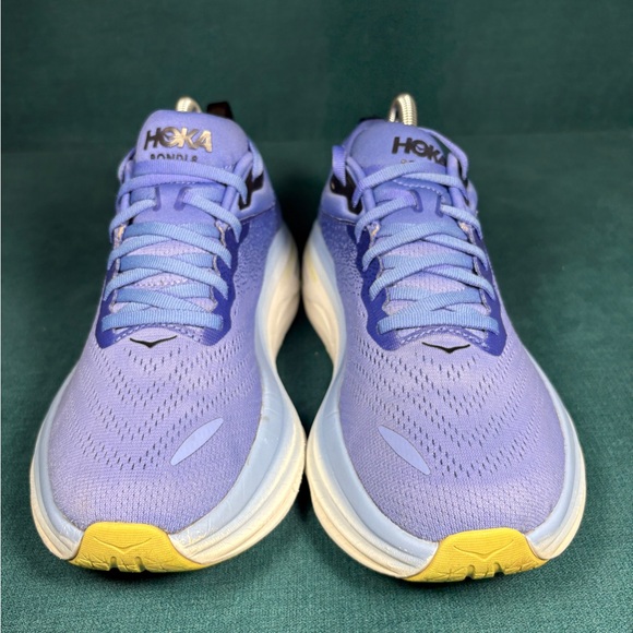 Hoka One Bondi 8 Running shoes Blue shoes women’s size 8.5 - Picture 4 of 9